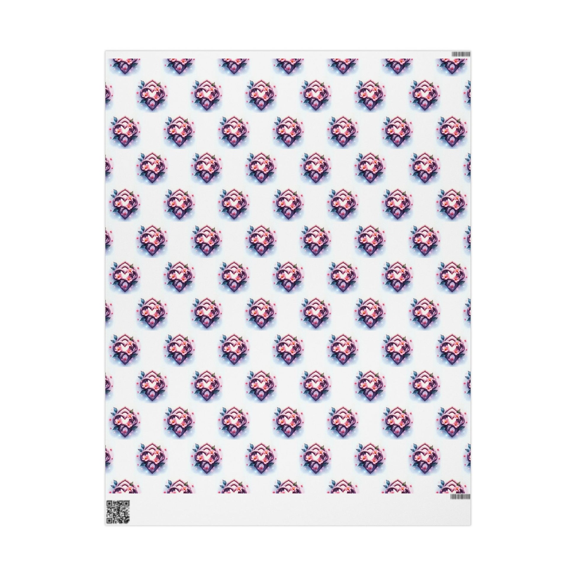 Celtic Knot Floral Wrapping Paper for Any Occasion, Floral Gift Wrap, Birthday, Holiday, Celebration, Personalized Gift - Celtic Scents
