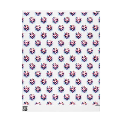 Celtic Knot Floral Wrapping Paper for Any Occasion, Floral Gift Wrap, Birthday, Holiday, Celebration, Personalized Gift - Celtic Scents