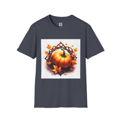 Autumn Pumpkin T-Shirt, Fall Tee, Halloween Shirt, Harvest Apparel, Thanksgiving Gift, Cozy Unisex Top - Celtic Scents