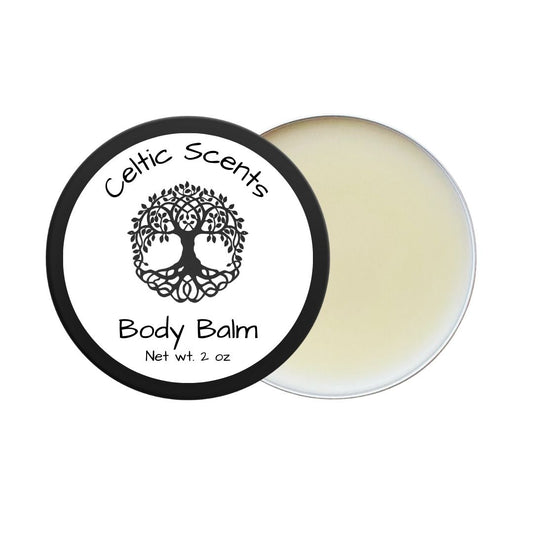 Body Balm 2 oz Handmade, Moisturize and Sooth, Tin Container