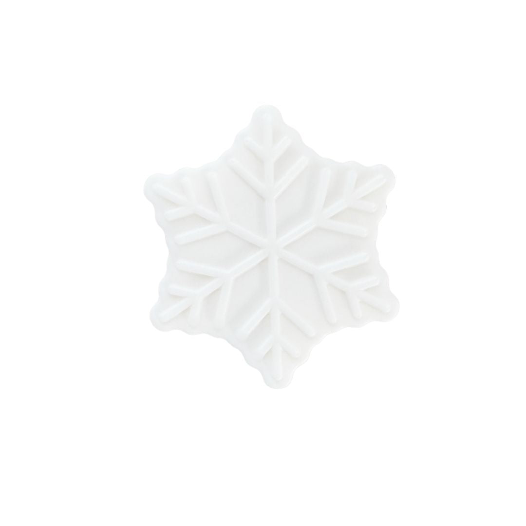 Shea Butter Soap 3.3 oz, Handmade, Nourishing, Good Lathering, High Quality, Spa Bath Aromatherapy, Snowflake Shaped