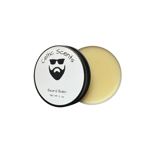 Beard Balm 2 oz Handmade in the USA, Natural Ingredients with Beeswax and Shea Butter