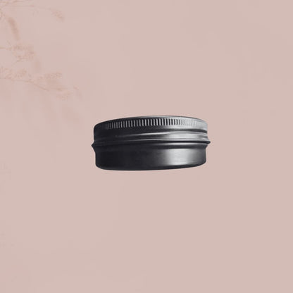 Solid Perfume 1 oz Handmade, Natural Beeswax and Coconut Oil Blend, Black Travel Tin - Celtic Scents