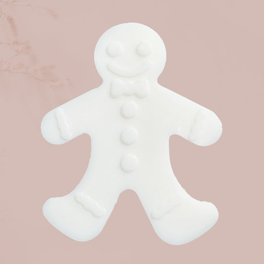 Shea Butter Soap 2.5 oz Handmade, Nourishing, Good Lathering, High Quality, Spa Bath Aromatherapy, Gingerbread Man Shaped