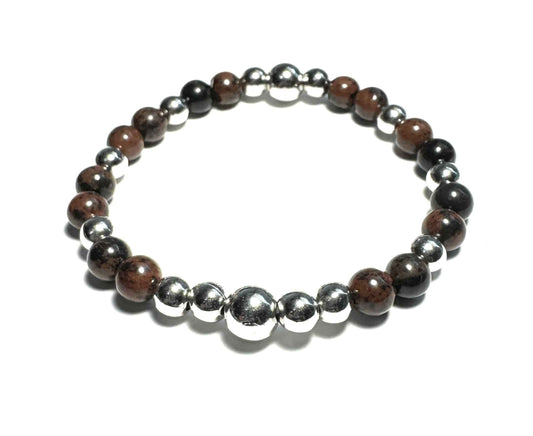 Mahogany Beaded Bracelet for Women